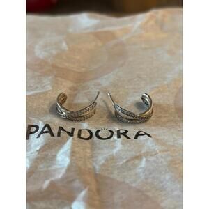 Pandora Sterling Silver earrings